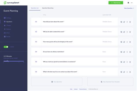 Survey planet - Over 300,000,000 questions answered!. SurveyPlanet offers a tremendous set of free tools for designing your survey, sharing your survey online, and reviewing your survey results.